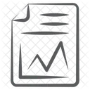 Kurvendiagramm Datendiagramm Geschaftsdiagramm Symbol