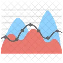 Kurvendiagramm Parabeldiagramm Verteilungsdiagramm Symbol