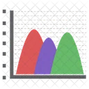 Kurvendiagramm Parabeldiagramm Verteilungsdiagramm Symbol