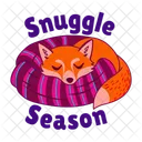 Kuschelsaison Schlafen Gemutlich Symbol