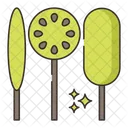 Kushikatsu Japanese Dish Skewered Meat Icon