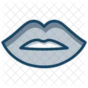 Kusslippen Weibliche Lippen Lippenaufkleber Symbol