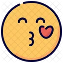 Kuss Kussen Emoji Symbol