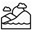 Kreuzfahrtschiff Symbol
