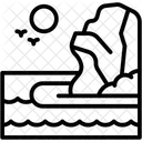 Kuste Meer Wasser Symbol