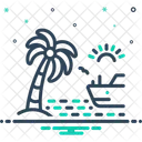 Küste  Symbol
