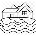Küstenhaus  Symbol