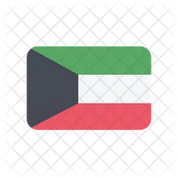 Kuwait Flag Ícone