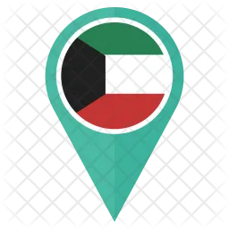 Kuwait Flag Ícone