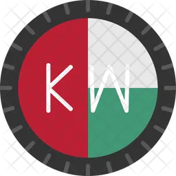 Kuwait Dial Code  Icon