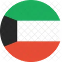 Kuwait Flagge Welt Symbol