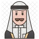 Kuwait, homem  Ícone