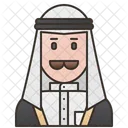 Kuwait Man  Icon