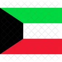 Kw Kuwait Flags Iso Icon