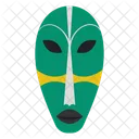 Kwele Mask African Culture Tribal Mask Icon