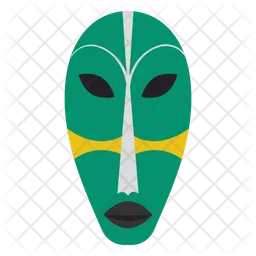 Kwele Mask  Icon