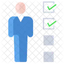 Kyc Onboarding Verificacion De Detalles Del Cliente Cliente Icon