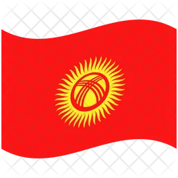 Kyrgystan Flag Icon