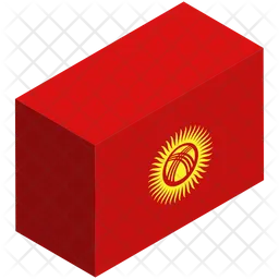Kyrgystan Flag Icon