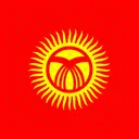 Kyrgyz Republic Flag Country Icon