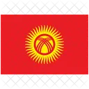 Flag Country Kyrgyzstan Icon