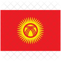 Kyrgyzstan Flag Icon