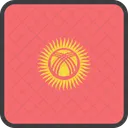 Kyrgyzstan Asian Country Icon