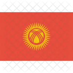 Kyrgyzstan Flag Icon