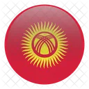 Kyrgyzstan Country Flag Icon
