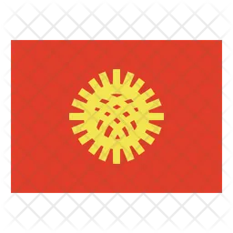 Kyrgyzstan Flag Icon