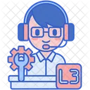 L 3 Technical Support Icon
