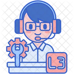 L 3 Technical Support  Icon