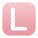 L Alphabet  Icon