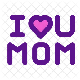 L Love Mom  Icon