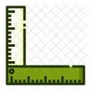 L Ruller Ruler Measurement Tool Icon