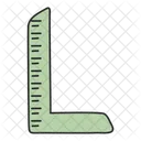 L Scale Geometry Tool Geometry Equipment Icon