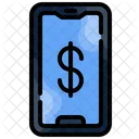 La banca móvil  Icono