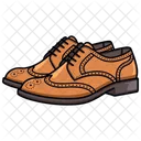 Calzado Icono Estilo Plano Icono