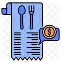La cuenta del restaurante  Icon