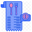 La cuenta del restaurante  Icon
