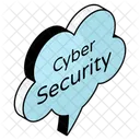 Cybersecurite Cyberprotection Surete Icône