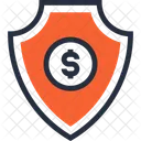 Defense Assurance Argent Icône