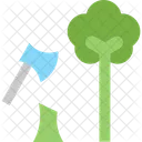 La déforestation  Icône