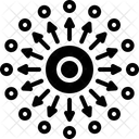 Diffusion Propagation Proliferation Icône