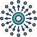 Diffusion Propagation Proliferation Icône