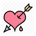 Flecha De Cupido Flecha Amor Icon
