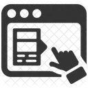 Interaccion Interfaz De Usuario Pantalla Icono