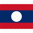 La Laos Flags Iso Icon