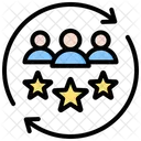 La lealtad del cliente  Icon