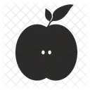 La mitad de la manzana  Icono